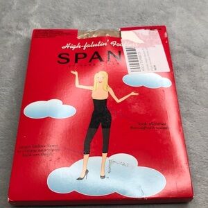 Spanx High Waisted Footless Shaping Pantyhouse Size G New